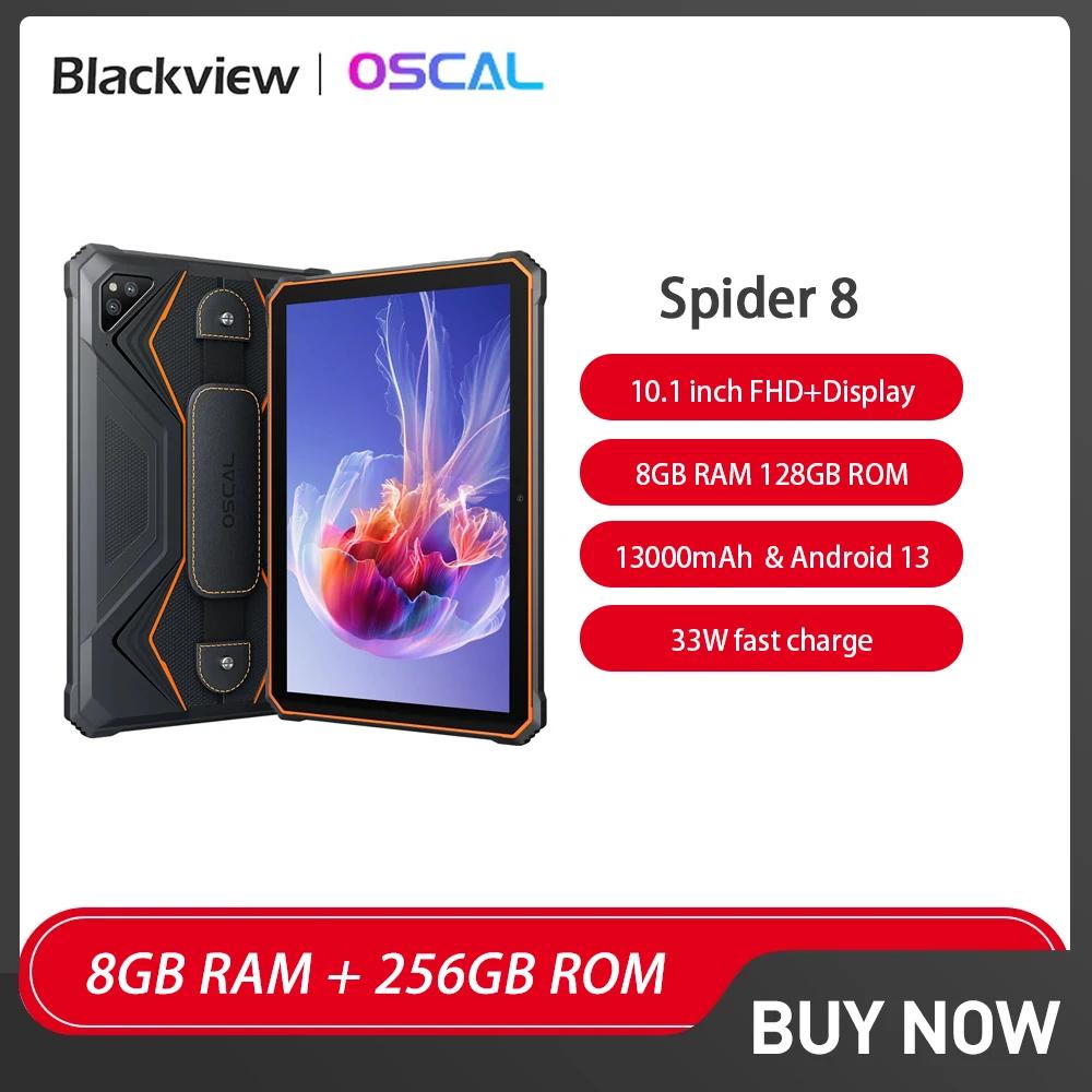 Blackview OSCAL ̴ 8 ߰ º, 10.1 ġ FHD, 16GB, 128GB, Ÿ ھ, 4G º PC, ȵ̵ 13, 13000mAh, 33W,   NFC